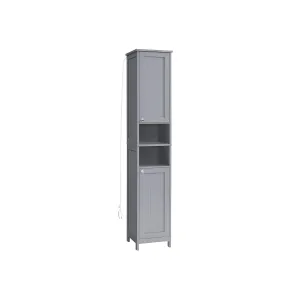 Narrow Cabinet with Adjustable Shelves