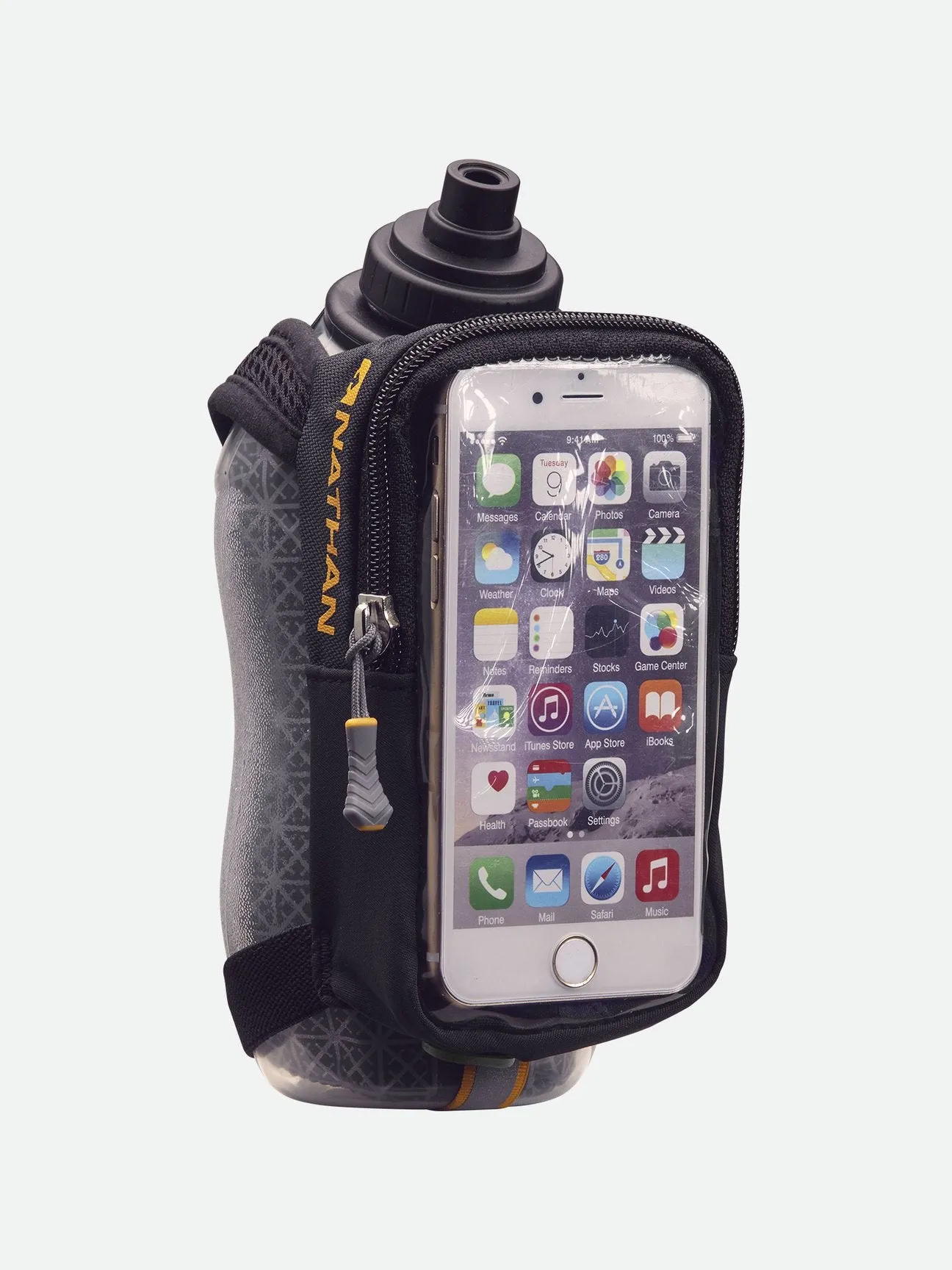 Nathan Speedview Plus Insulated Flask with Phone Case