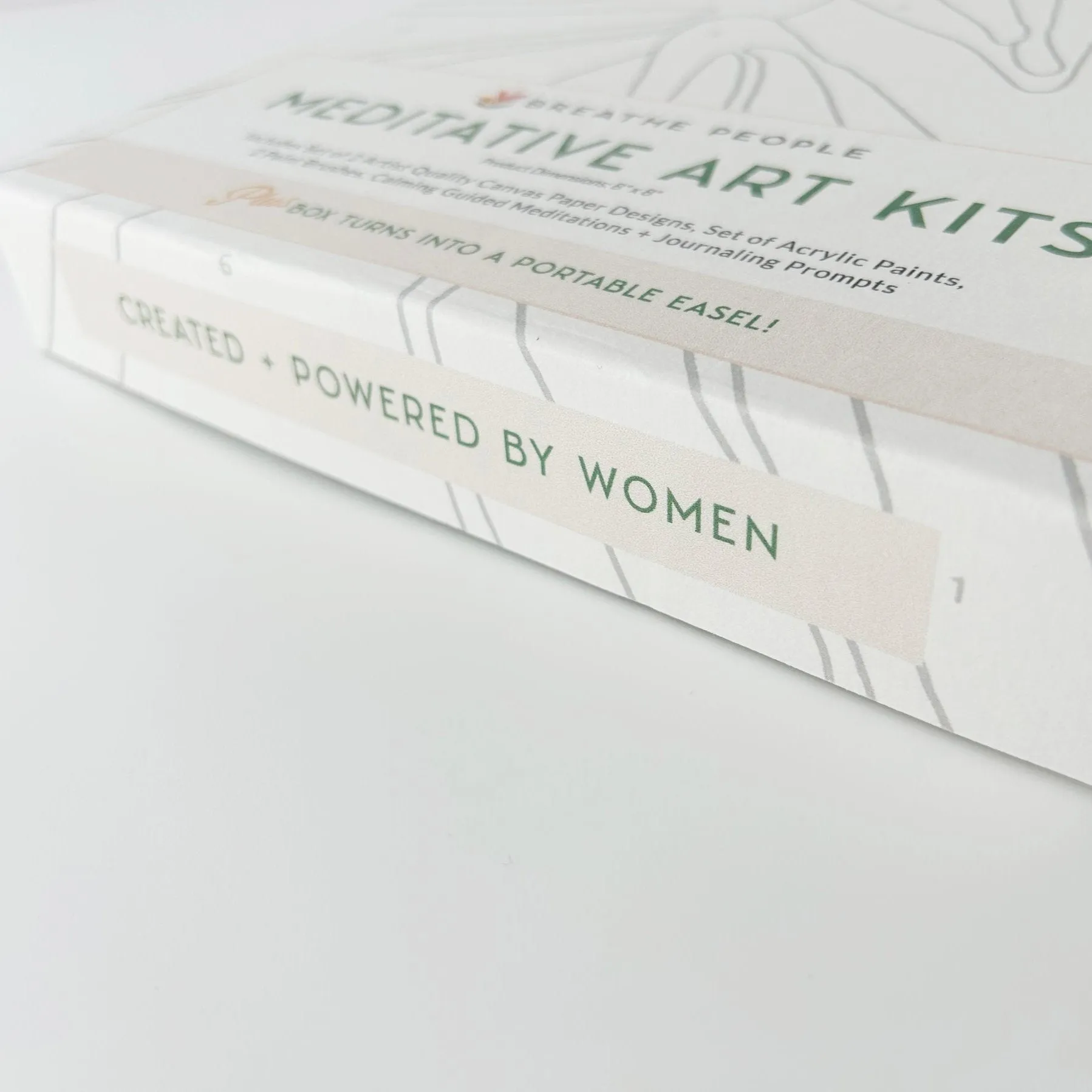 NEW! Zen Balance with Birds Meditative Art Paint by Numbers Kit by Breathe People