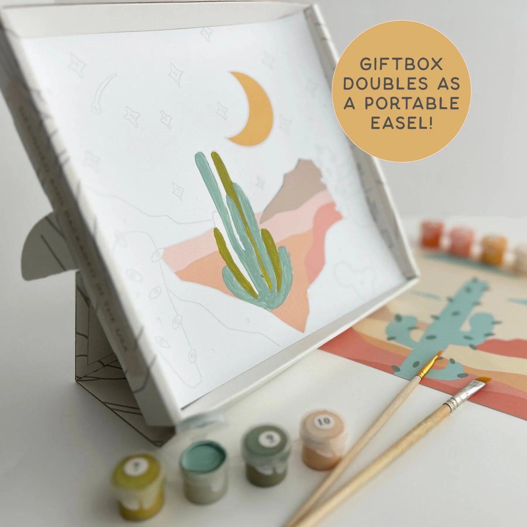 NEW! Zen Balance with Birds Meditative Art Paint by Numbers Kit by Breathe People