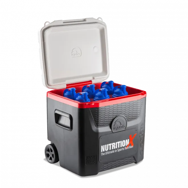 NX - Igloo 52 Qt Quantum Roller Cooler Box