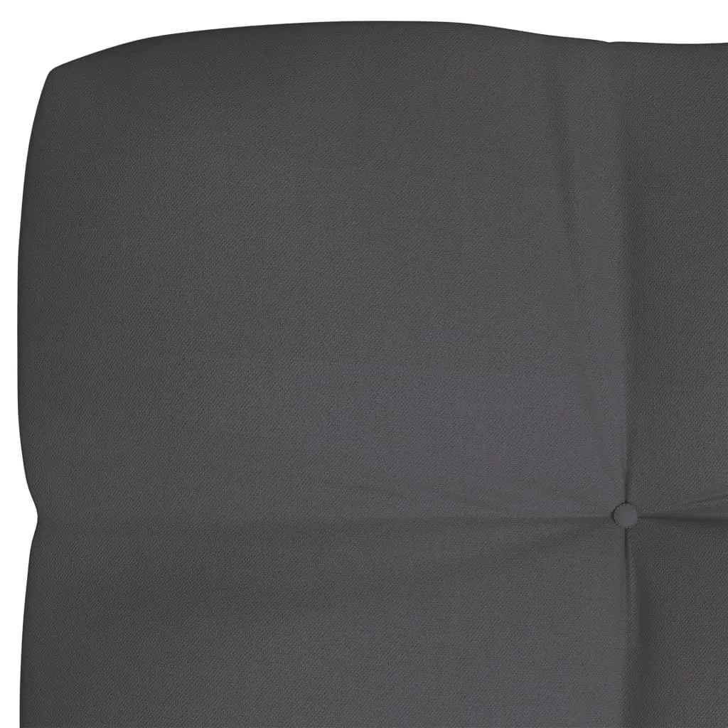 Pallet Sofa Cushion Anthracite 120x40x12 cm