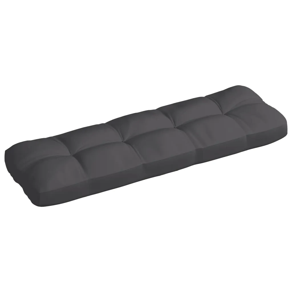 Pallet Sofa Cushion Anthracite 120x40x12 cm