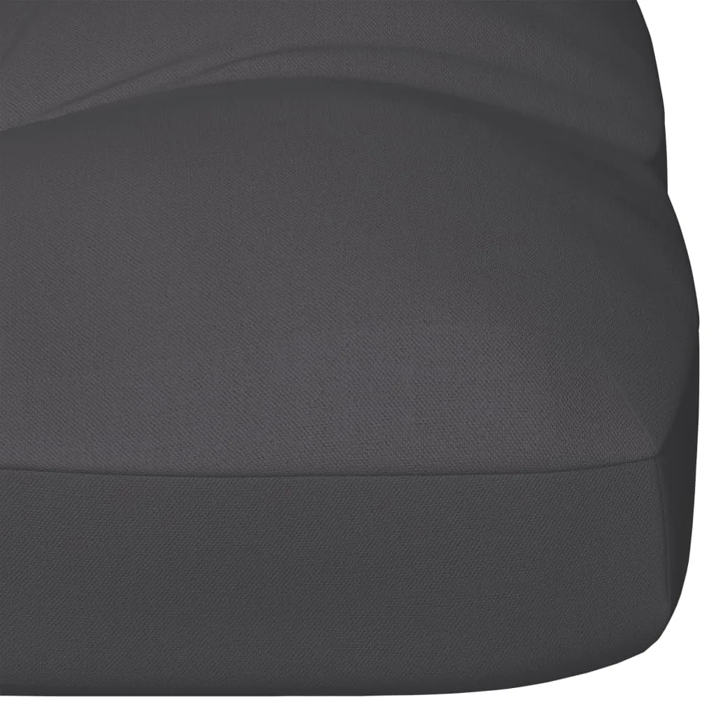 Pallet Sofa Cushion Anthracite 120x40x12 cm