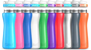 Reward: 22oz. Stainless Steel Bottle & Comfort Grip Lid