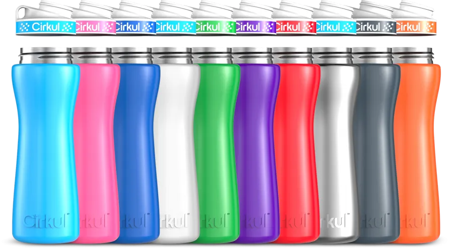 Reward: 22oz. Stainless Steel Bottle & Comfort Grip Lid