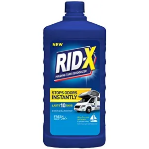 Rid-X Holding Tank Deodorizer Liquid, Fresh Scent, 24 Ounce