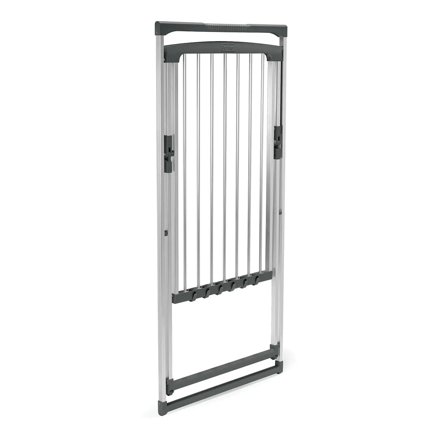 Slim Aluminum Dryer with Rolling Wheels