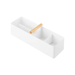 Slim Storage Box - Steel   Wood