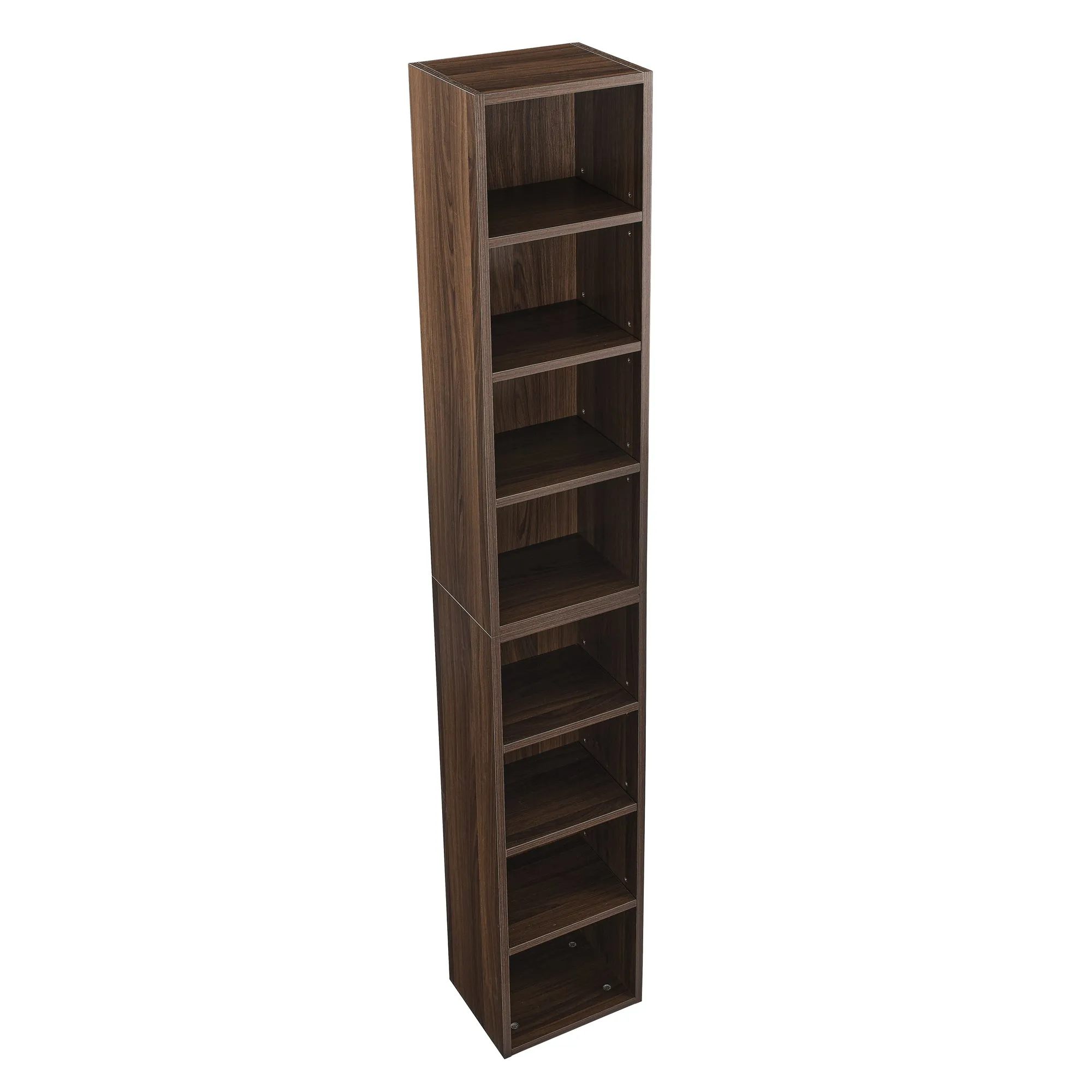 Slim Storage Cabinet - Walnut
