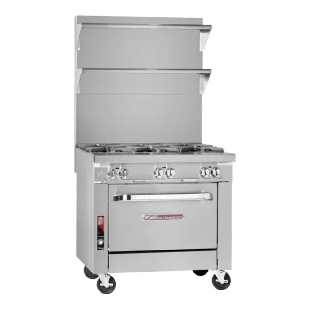 Southbend Platinum P16C-X Gas Range 16” 2 Pyromax Burners With Cabinet Base 90000 BTU
