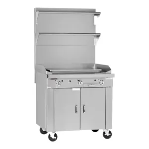 Southbend Platinum P18N-P Gas Range, 18" Plancha Natural Gas 16000 BTU