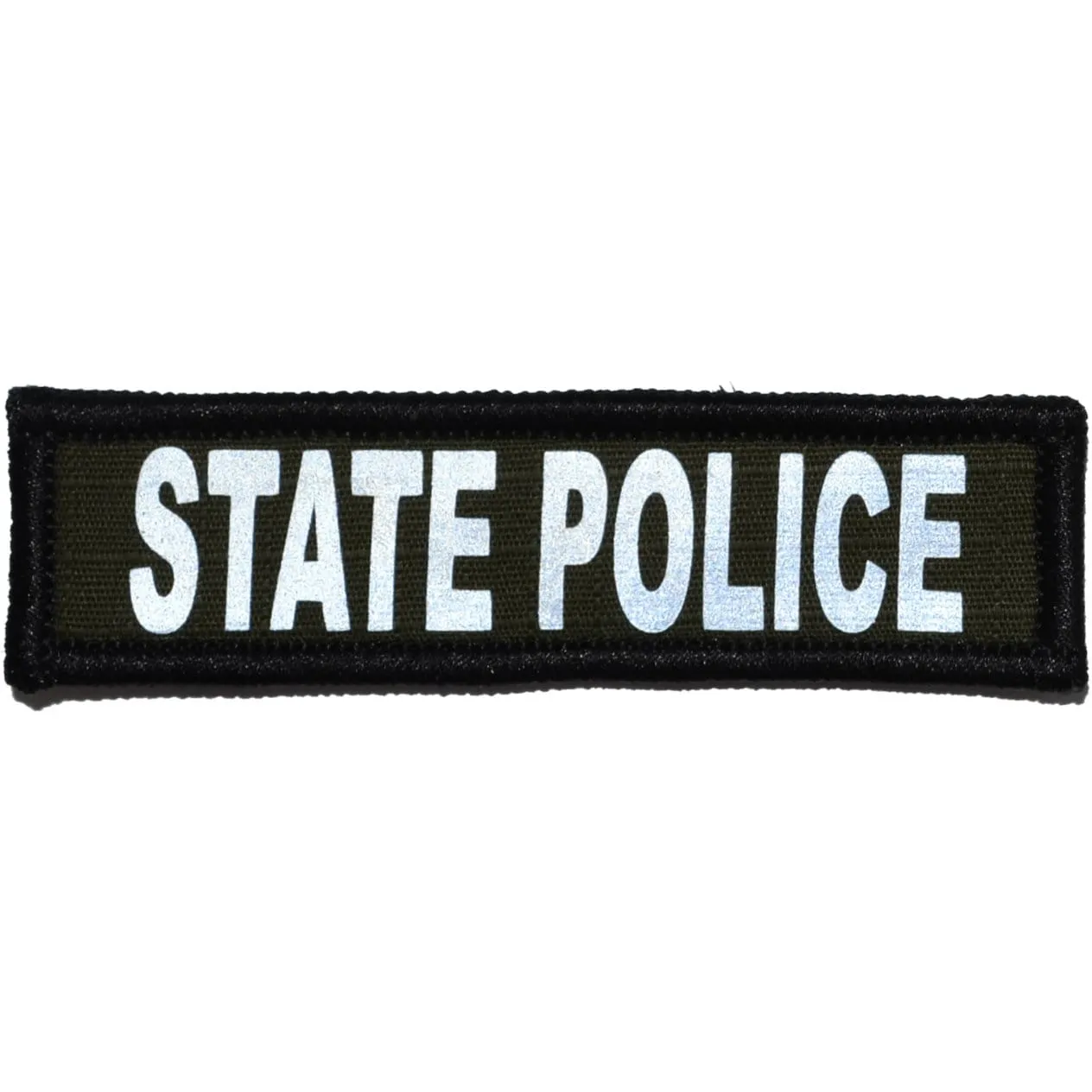 State Police Reflective - 1x3.75 Patch