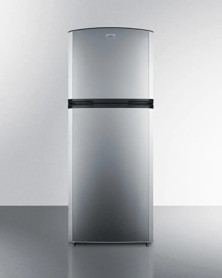 Summit FF1427SSIM 26" Wide Top Mount Refrigerator-freezer With Icemaker