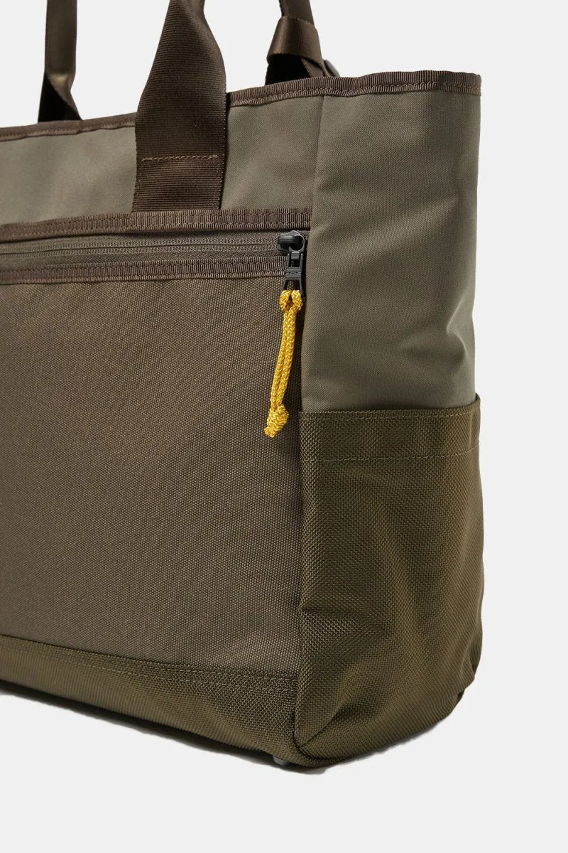 Universal Works x Master-Piece Tote Bag (Olive Recycled Tech Canvas)