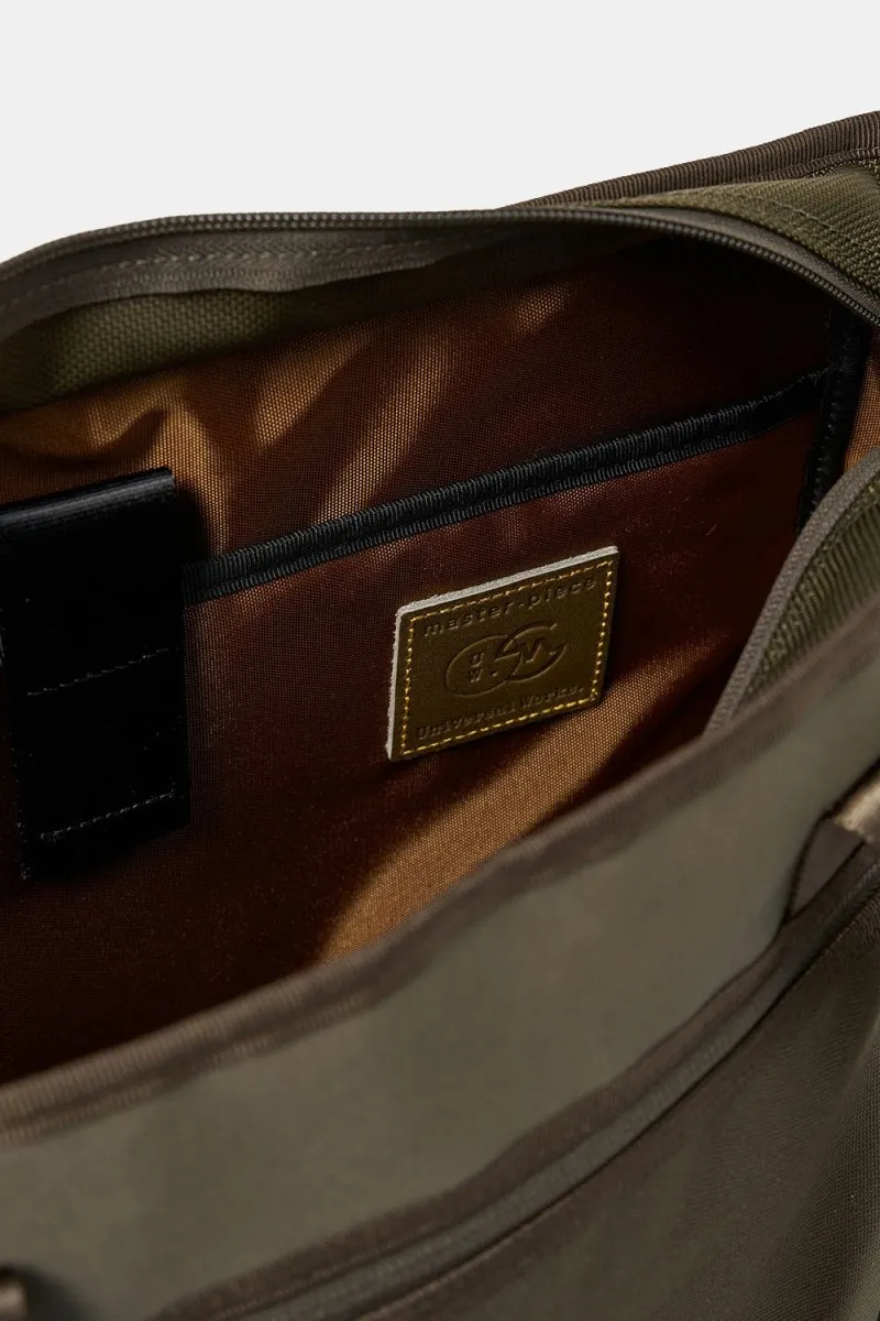 Universal Works x Master-Piece Tote Bag (Olive Recycled Tech Canvas)