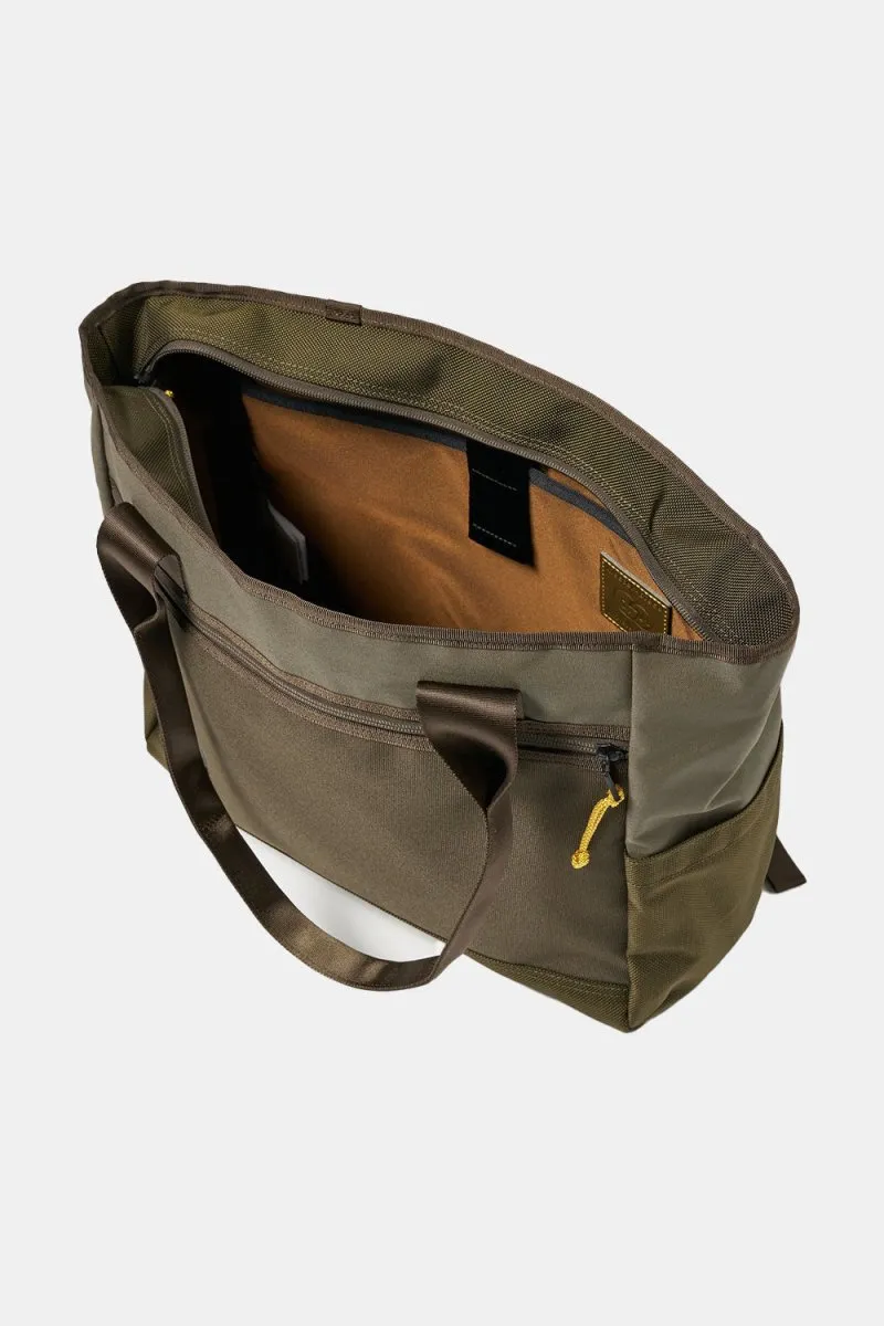 Universal Works x Master-Piece Tote Bag (Olive Recycled Tech Canvas)
