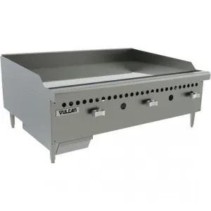 Vulcan VCRG36-M Gas 36" Countertop Griddle with Manual Controls - 75,000 BTU | Denson CFE