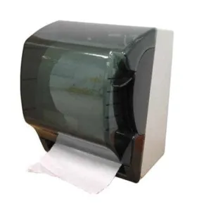 Winco TD500 Paper Towel Dispenser Lever Handle Black Round Design | Denson CFE