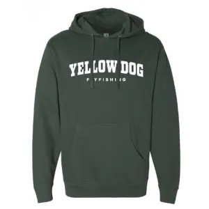 Yellow Dog Collegiate Hoodie - Aspen Green